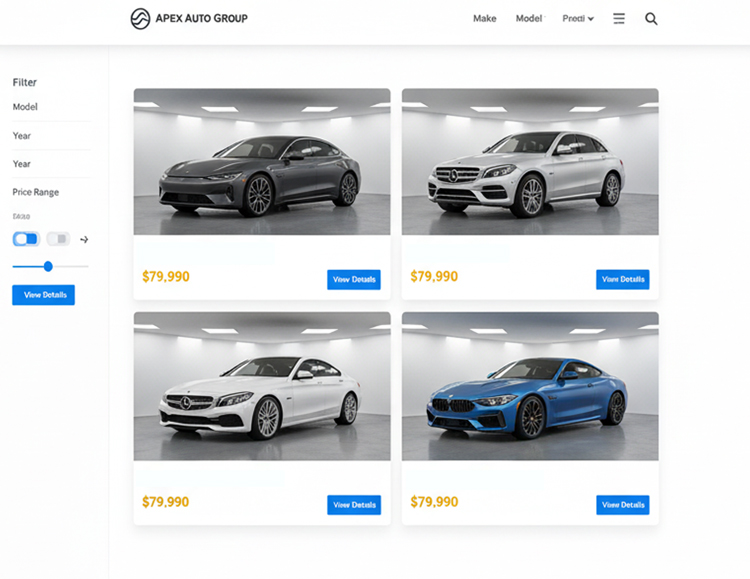 Car dealership Photo Consistency